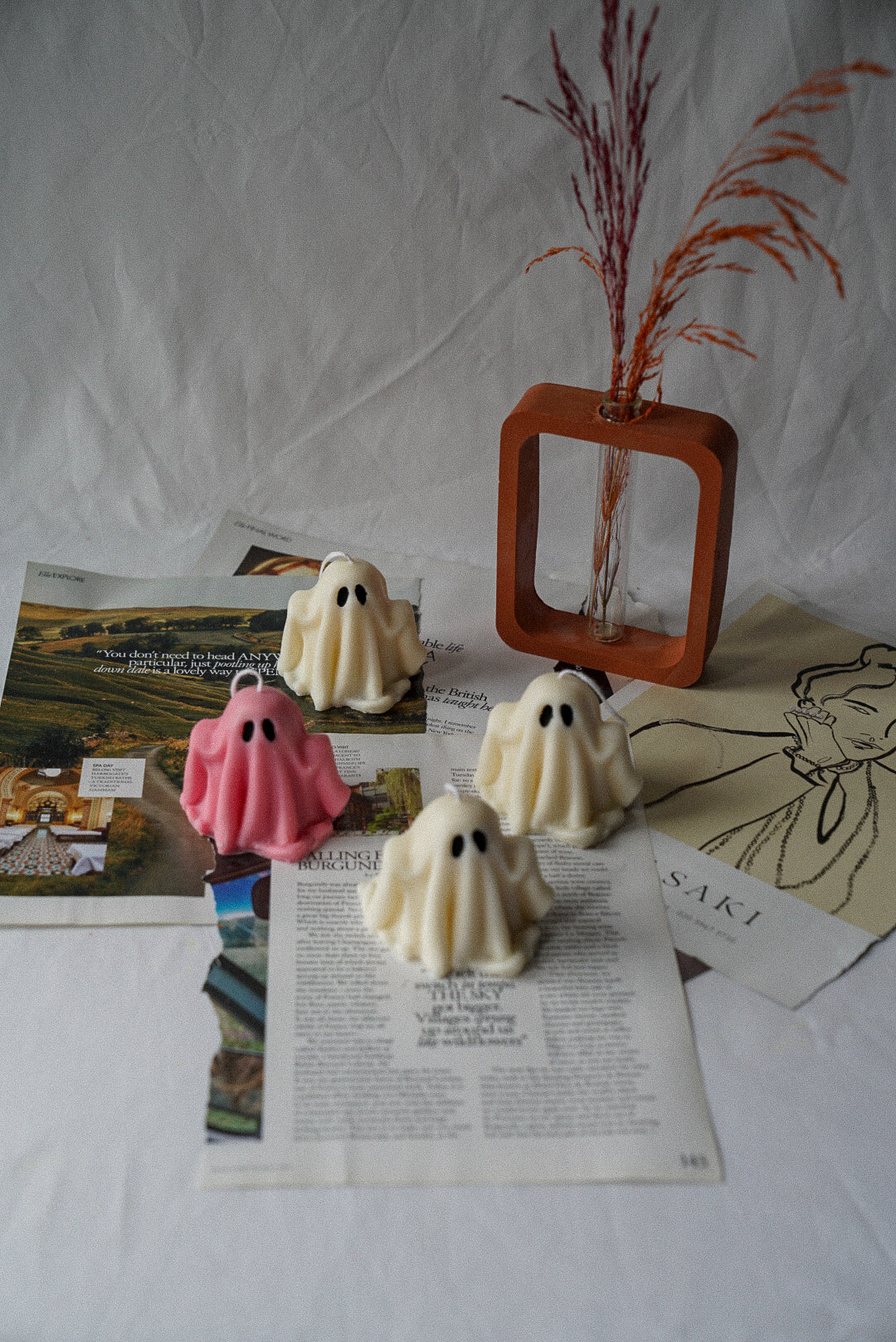 Spooky Ghost Candle