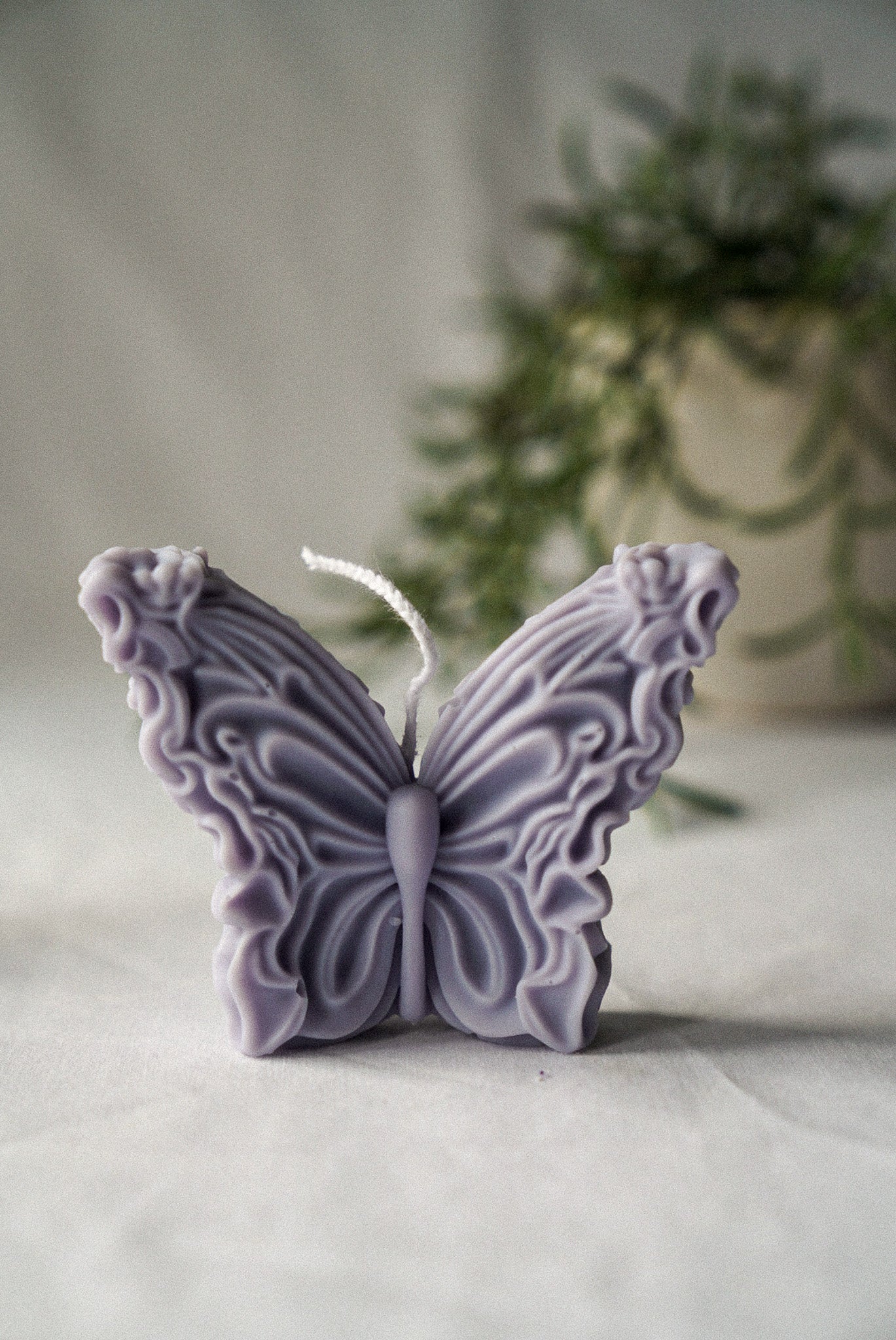 Lavender Butterfly Soy Wax Candle