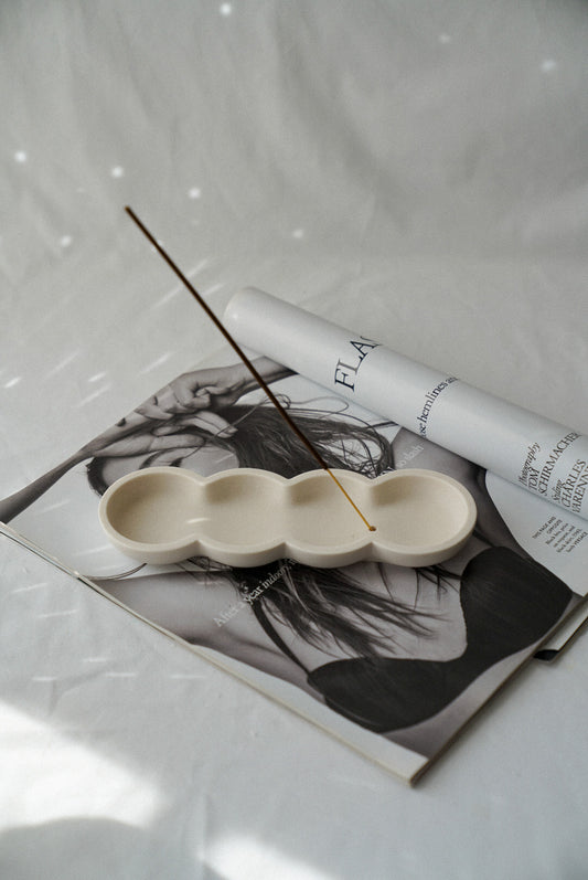 Wavy Bubble Incense Stick Holders