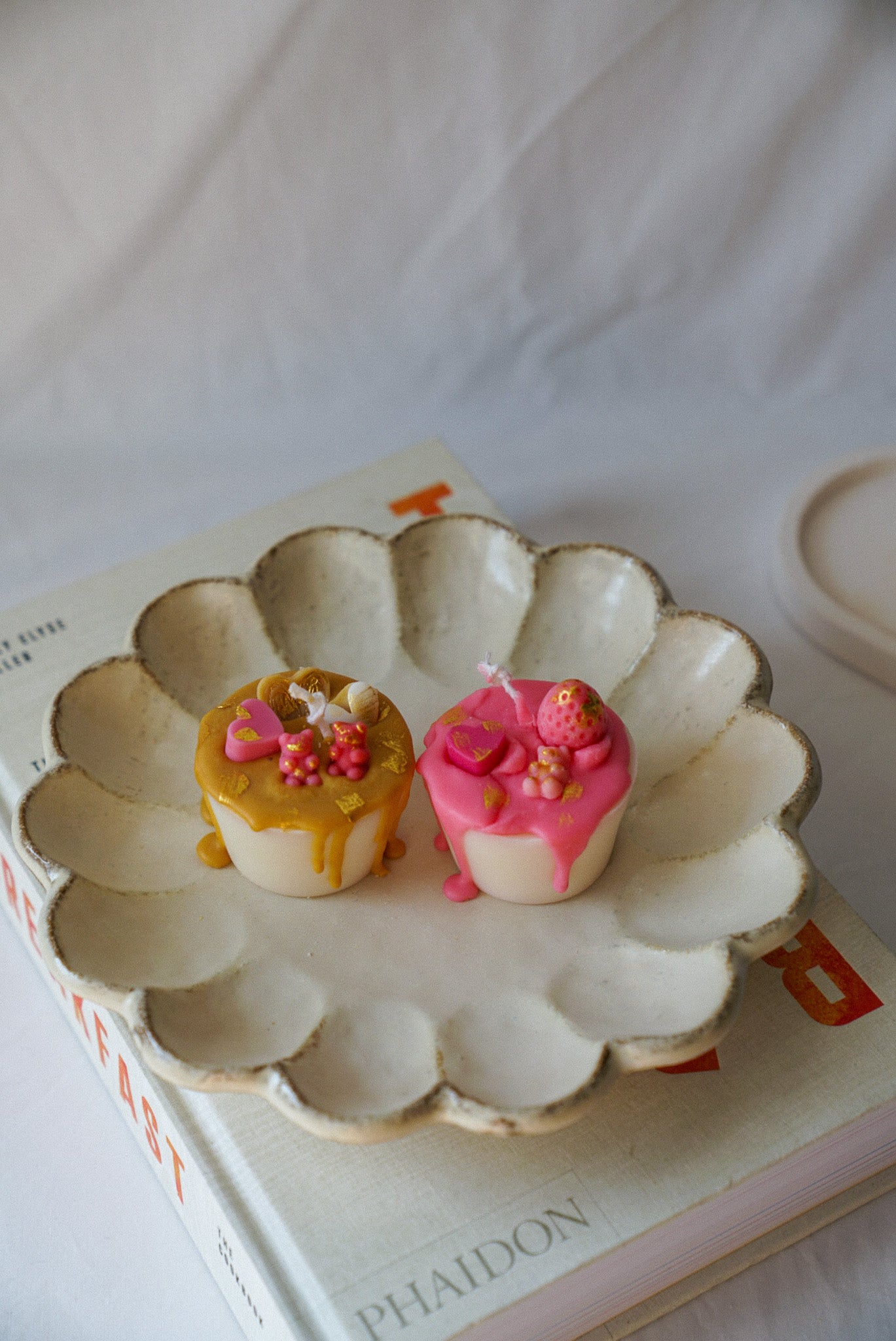 Handmade Mini Cup Cake Candle