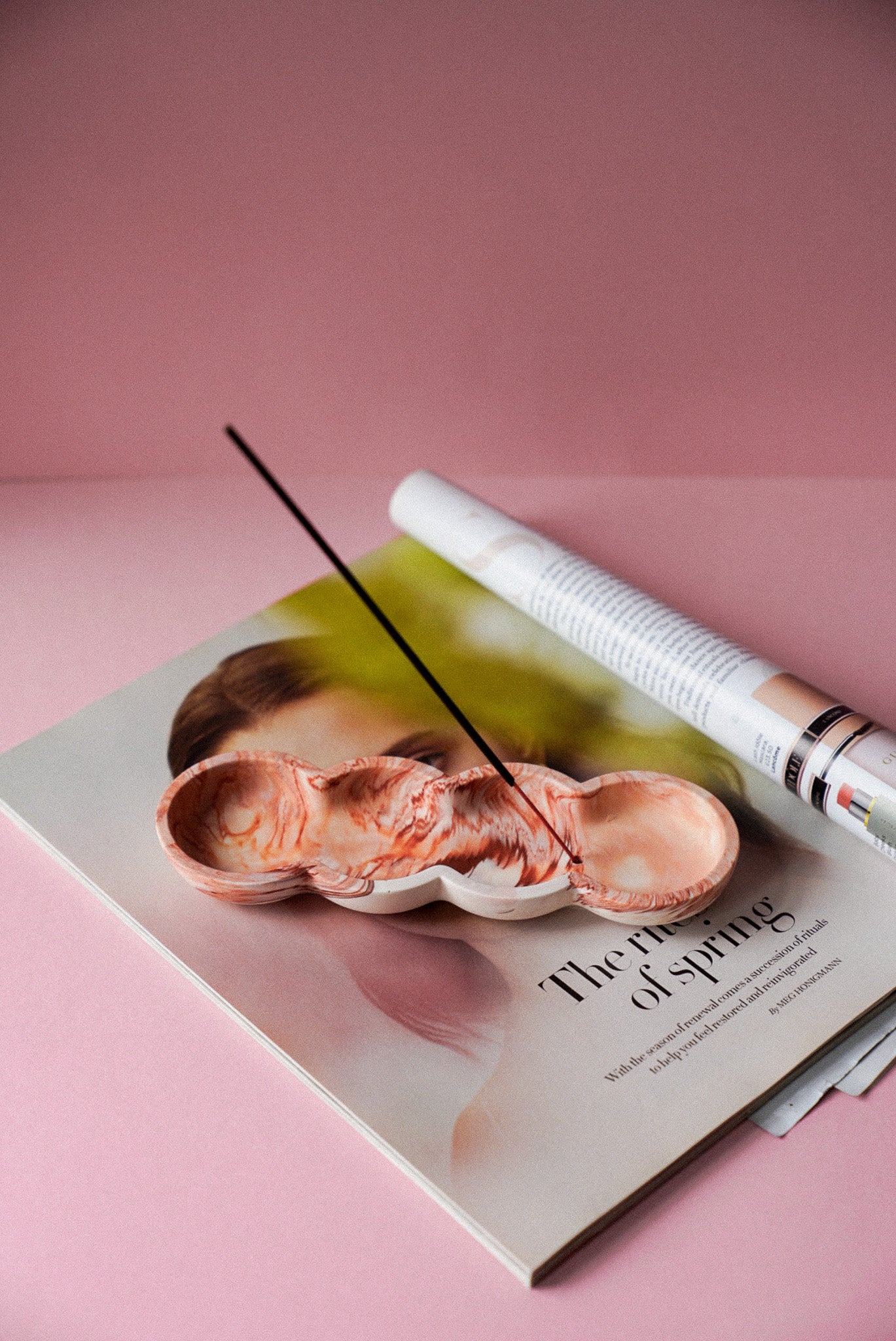 Wavy Bubble Incense Stick Holders