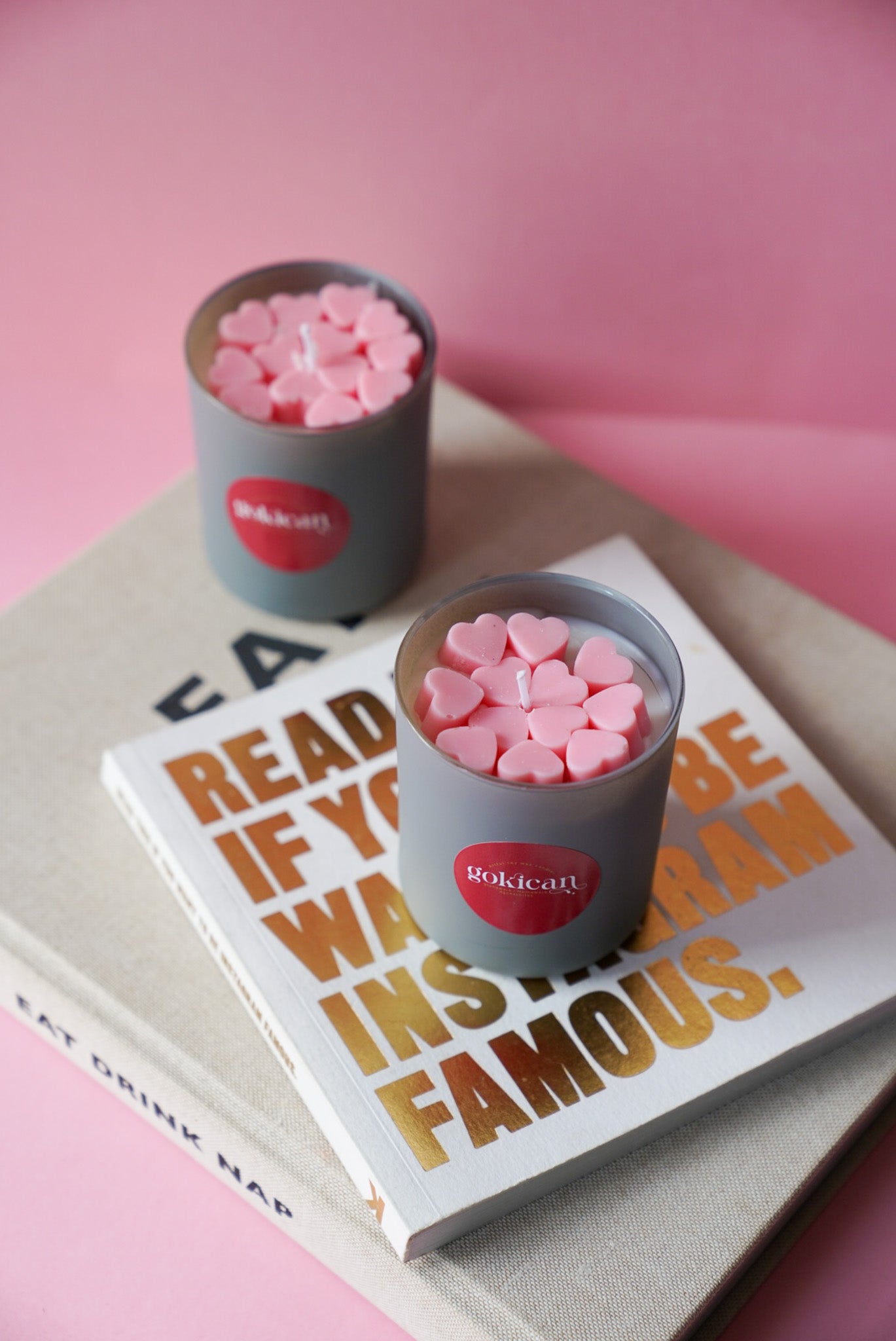 "Love" Jar Candle