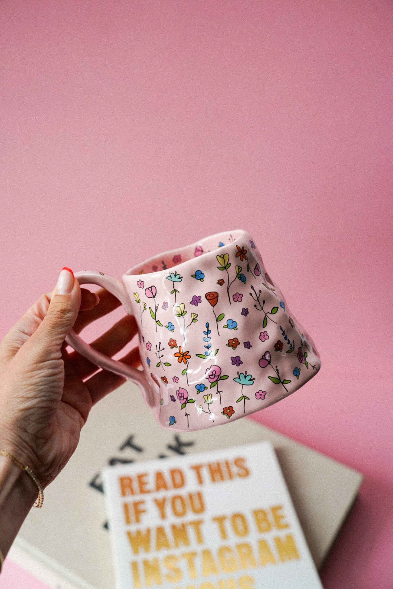 Flower Ceramic Coffee Cup / Tea Mug