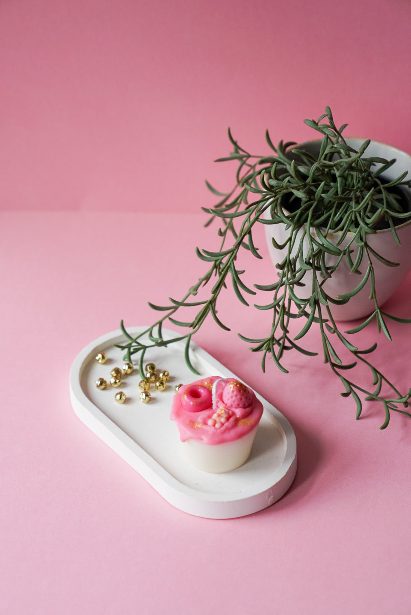 Handmade Mini Cup Cake Candle