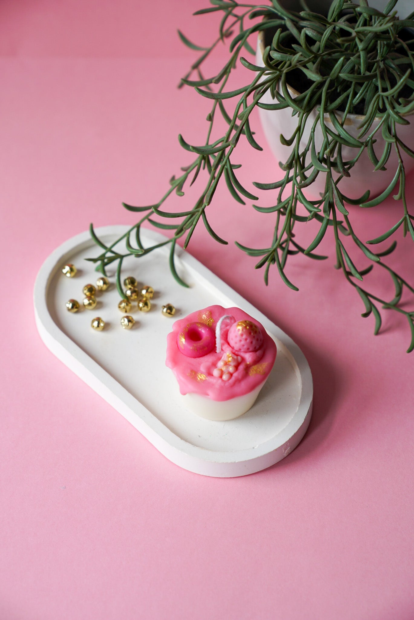 Handmade Mini Cup Cake Candle
