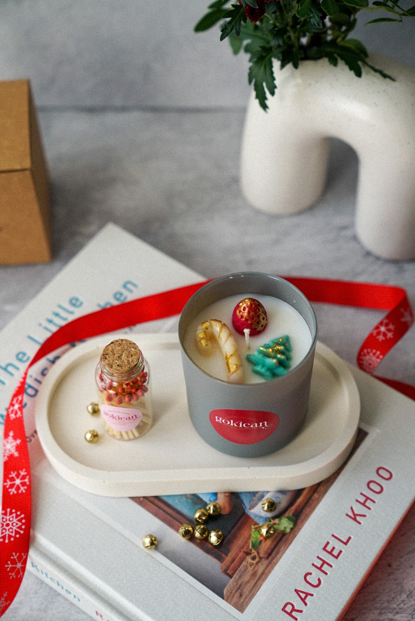 Festive Glow Coconut Jar Candles