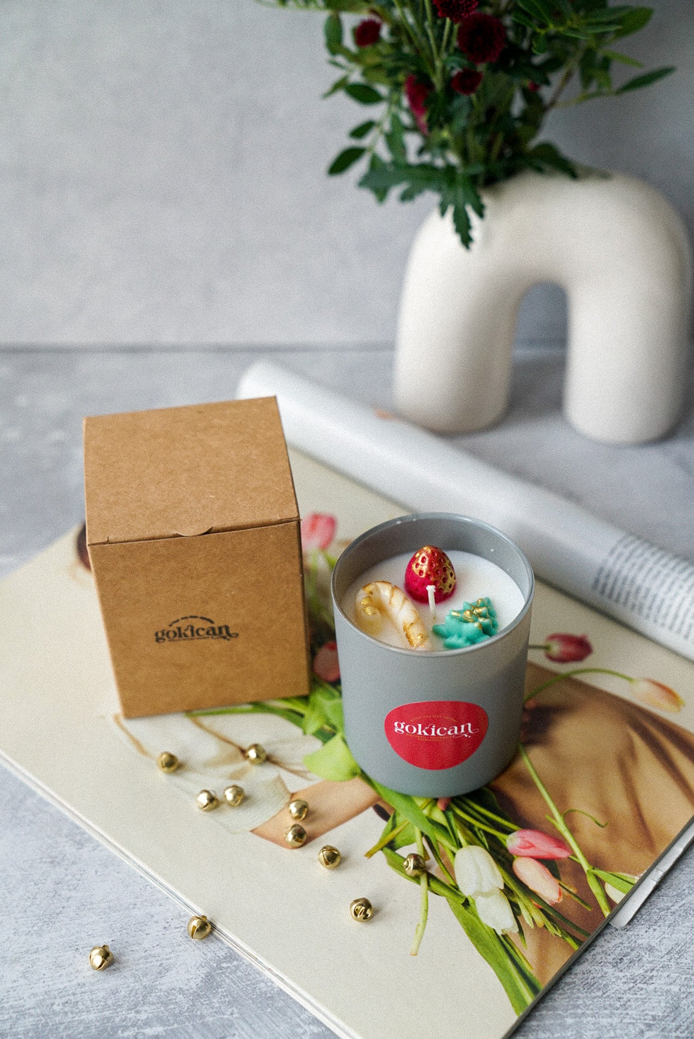 Festive Glow Coconut Jar Candles