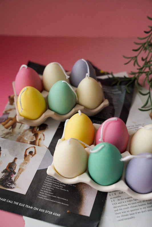 Easter Egg Candle (Box Set Of Six)