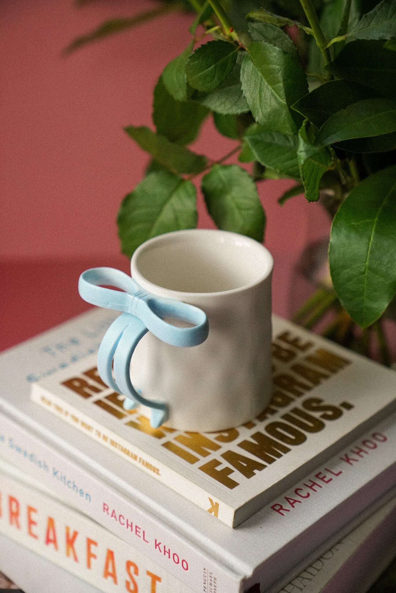 Bow Ceramic Coffee Cup / Tea Mug