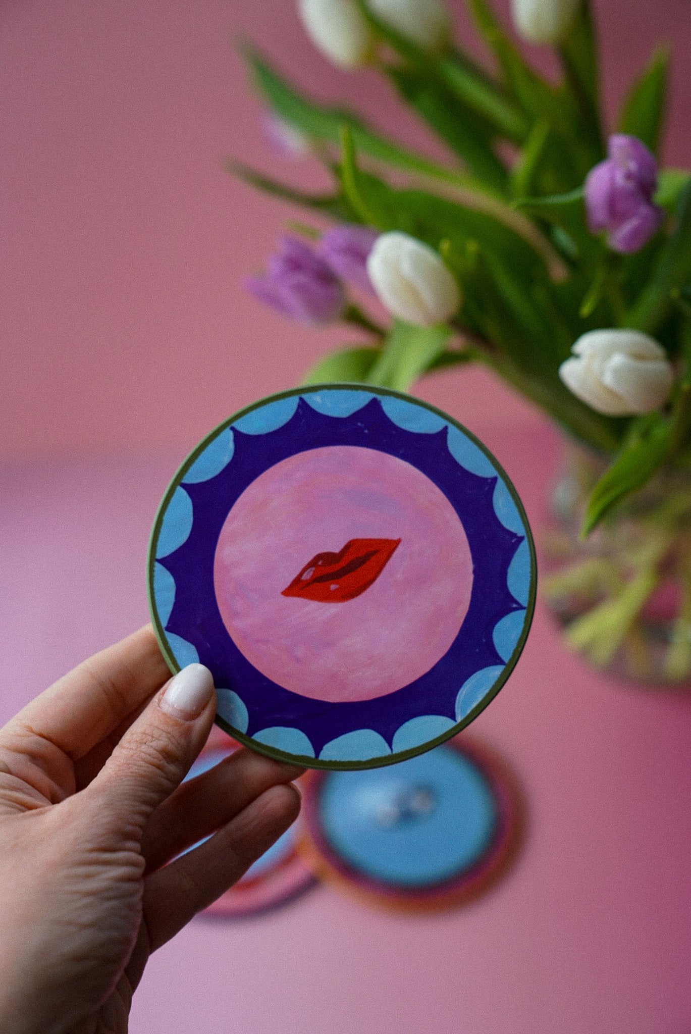 Icon Cork Backed Coasters Set of 4
