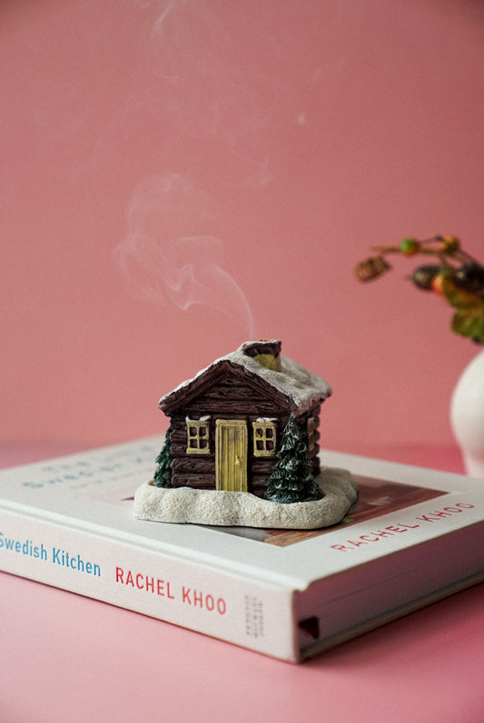 Cabin Incense Cone Burner