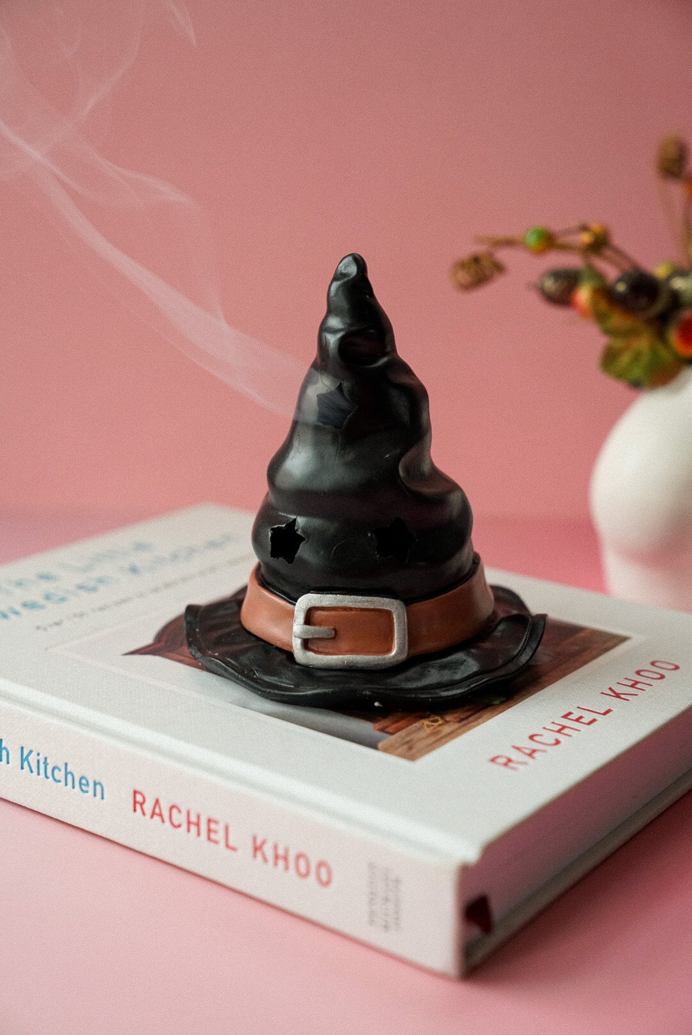 Witch Hat Halloween Incense Cone Burner