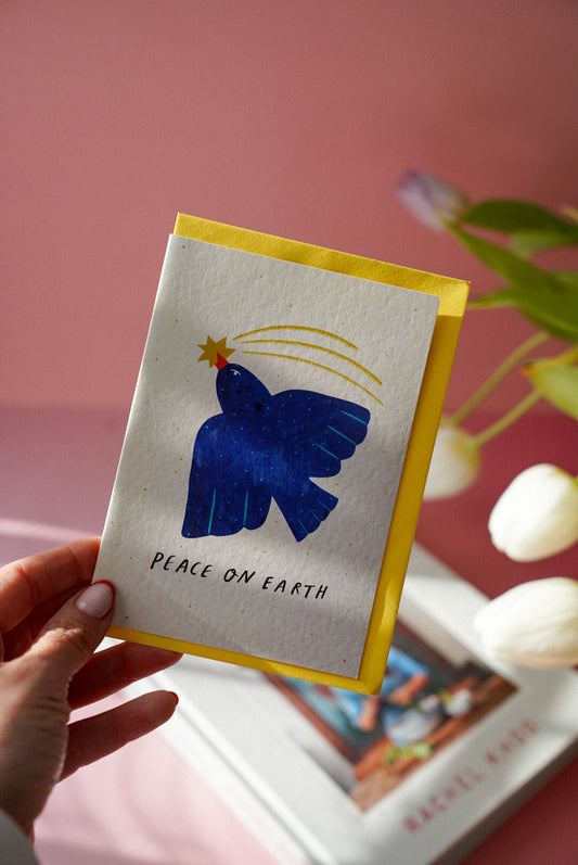 Peace On Earth Greetings Card