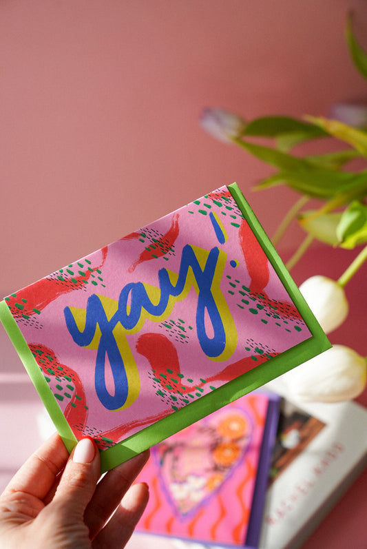 Yay Congratulation Greetings Card