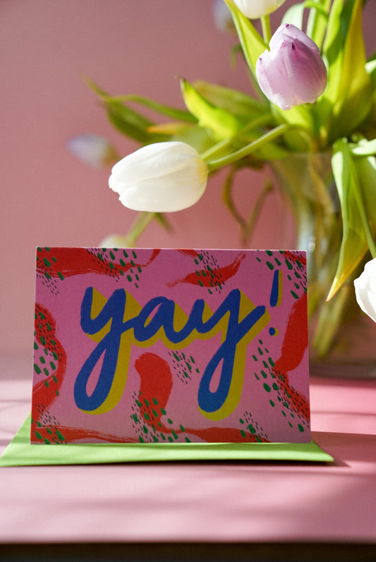 Yay Congratulation Greetings Card