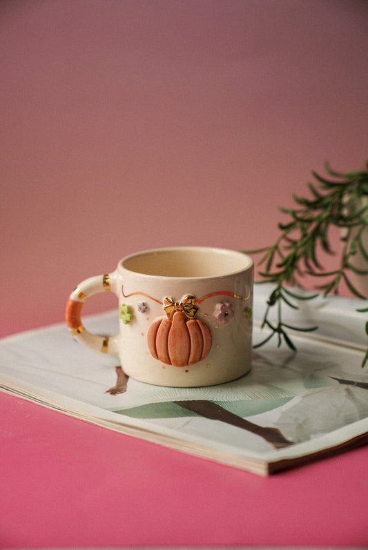 Pumpkin Ceramic Coffee/Tea Cup
