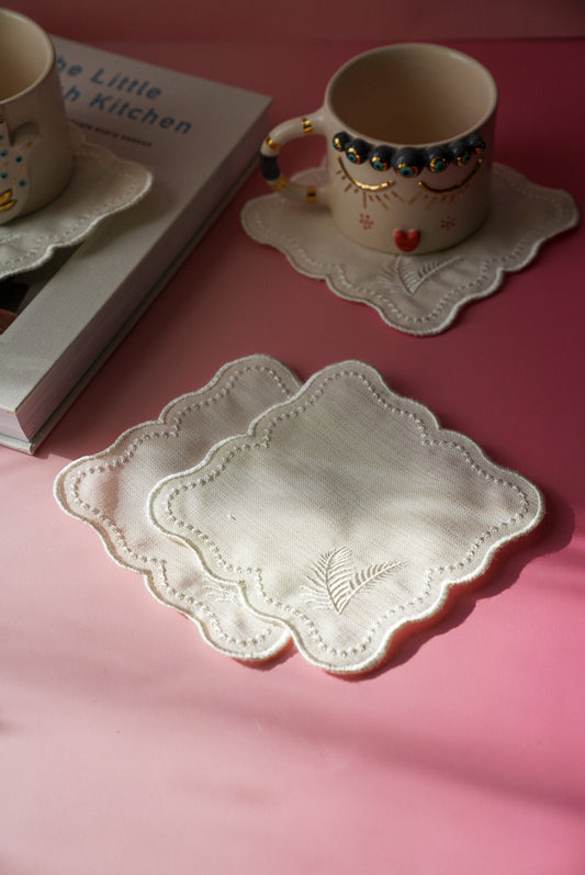 Handmade Fabric Coasters Set of 4