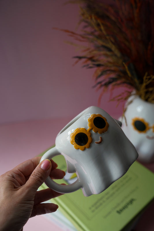 Peace, Love & Boo Mug
