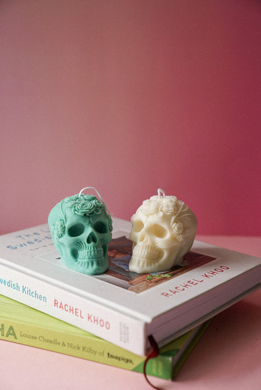 Wandering Spirit Skull Candle