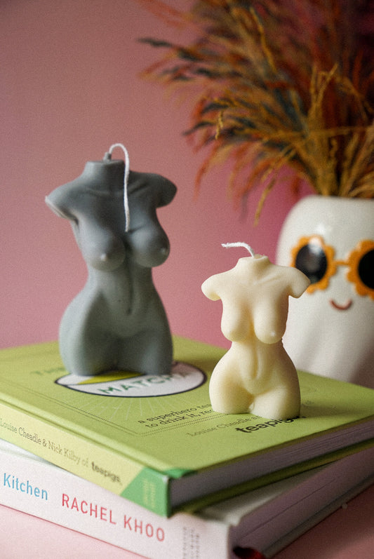 XL Female Torso Candle