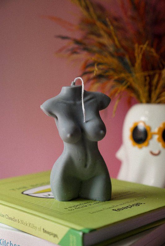 XL Female Torso Candle
