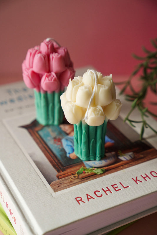 Tulip Bouquet Candle