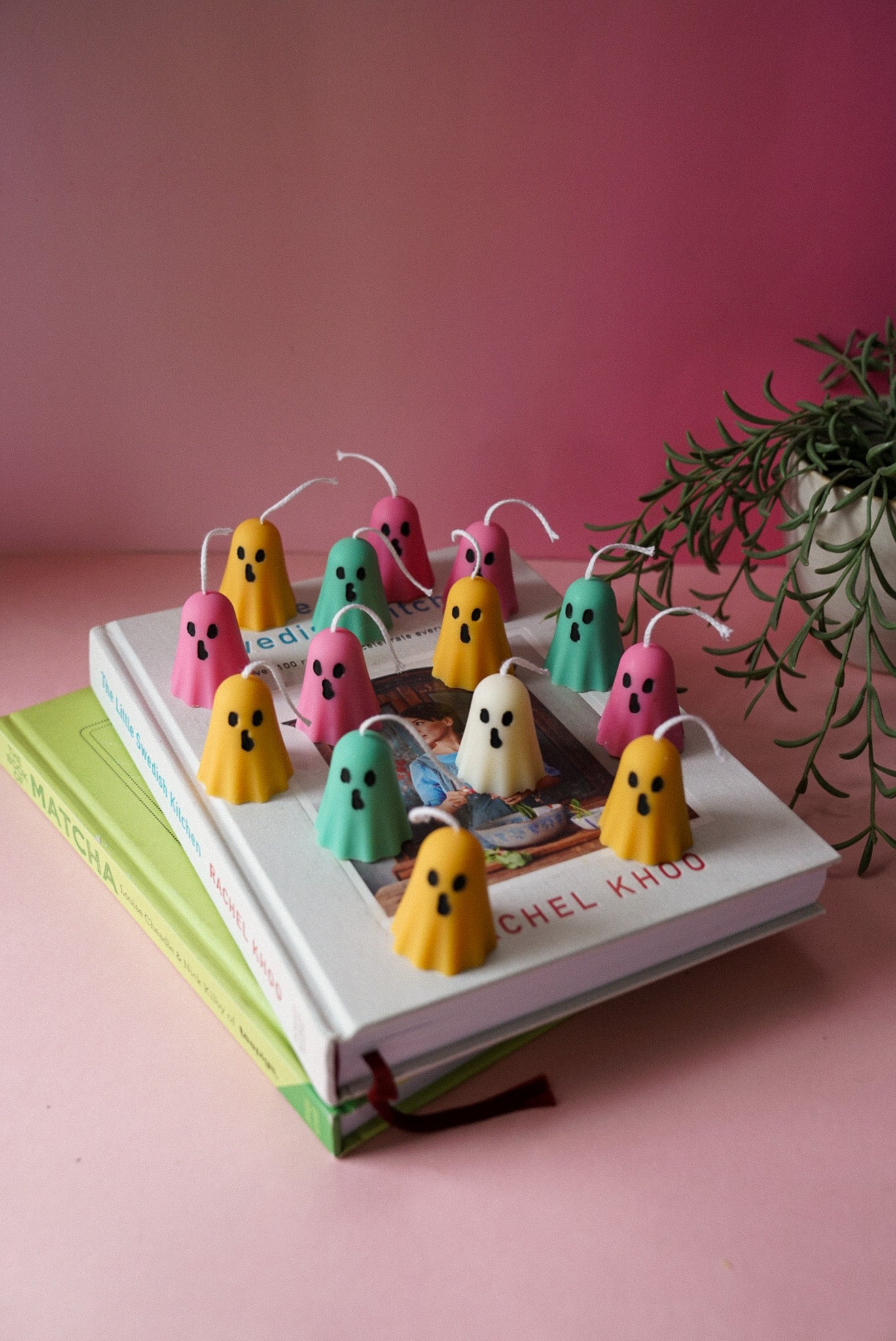Mini Cute Ghost Candle