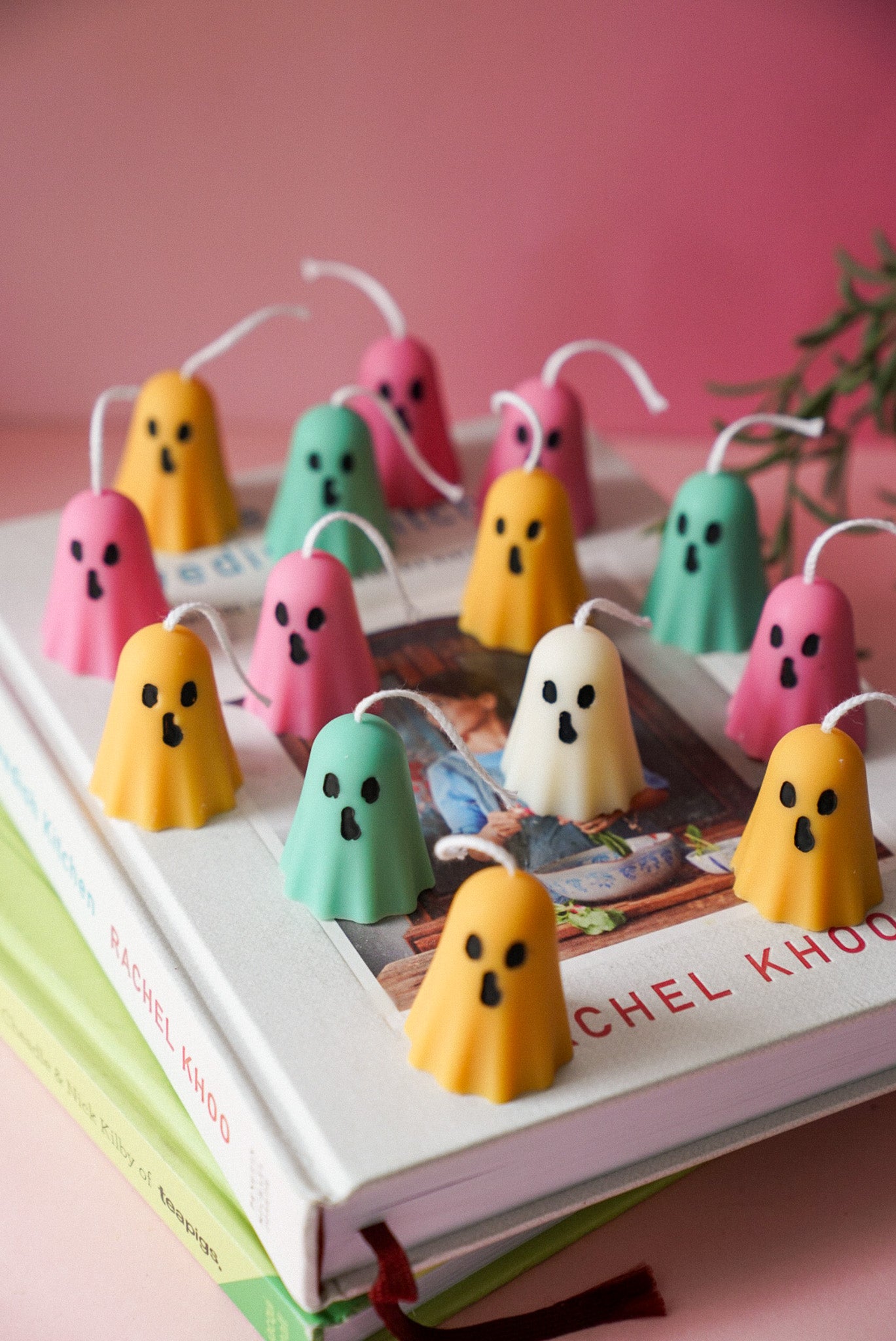 Mini Cute Ghost Candle