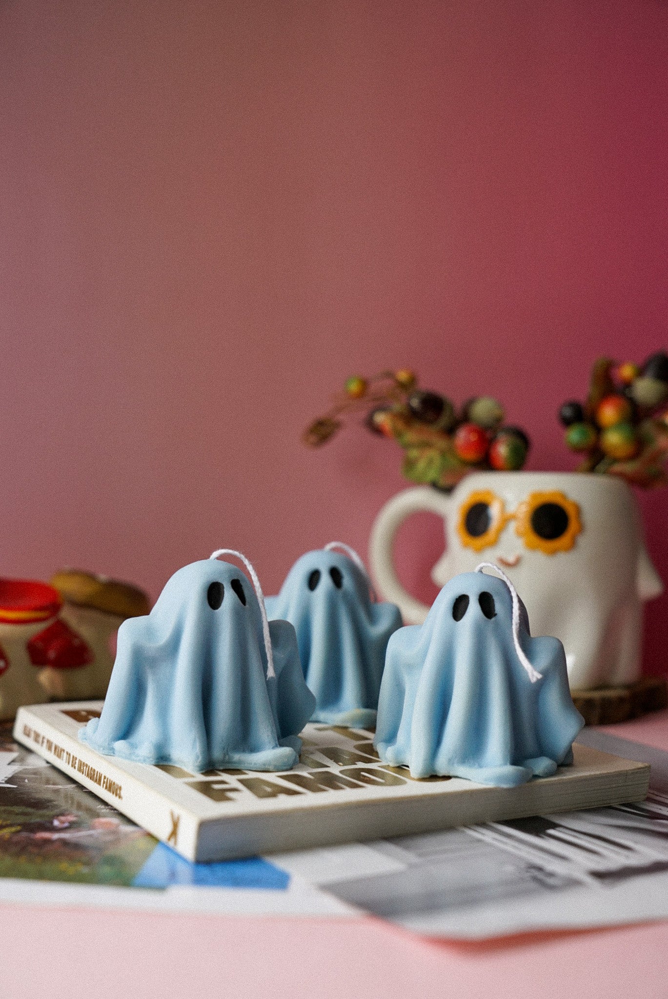 Spooky Ghost Candle