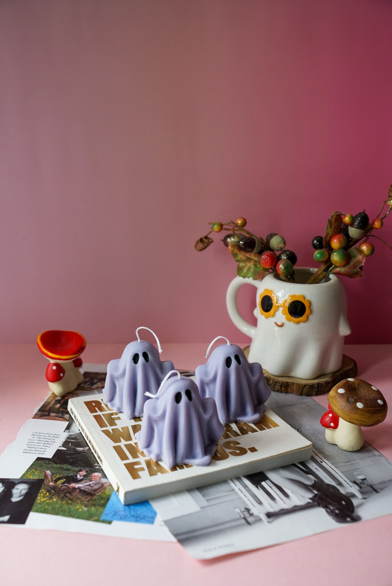 Spooky Ghost Candle