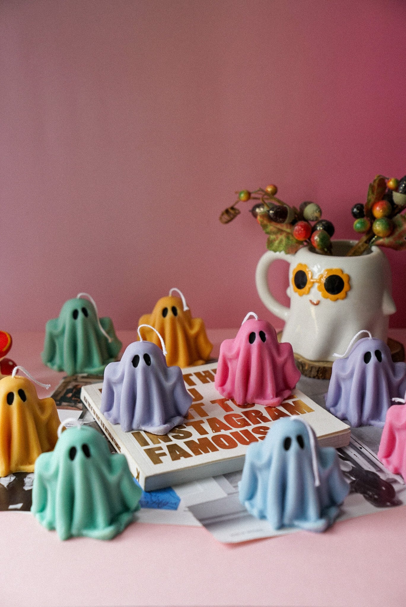 Spooky Ghost Candle