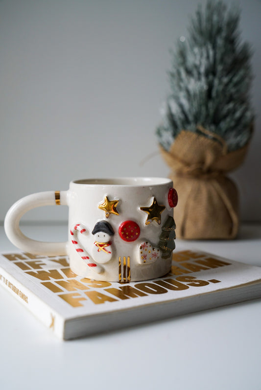 Christmas Cute Ceramic Coffee / Tea Cup