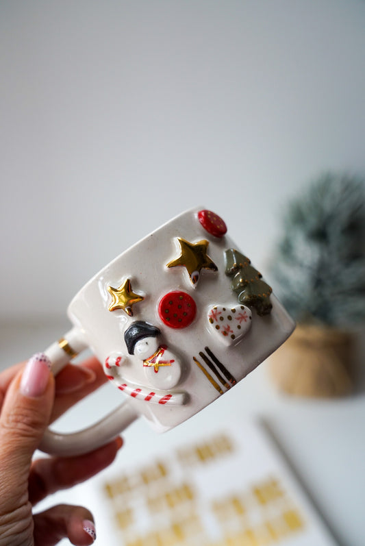 Christmas Cute Ceramic Coffee / Tea Cup