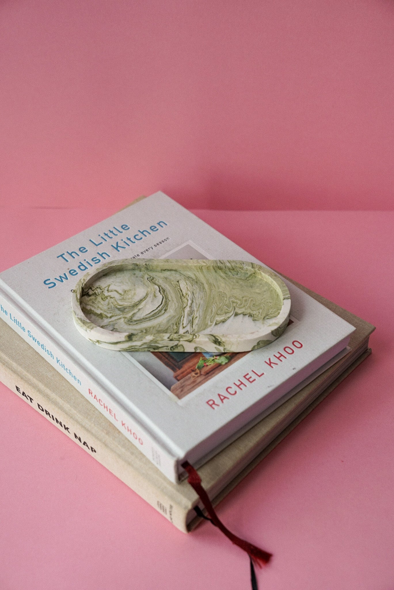 Marble Oval Decorative Tray