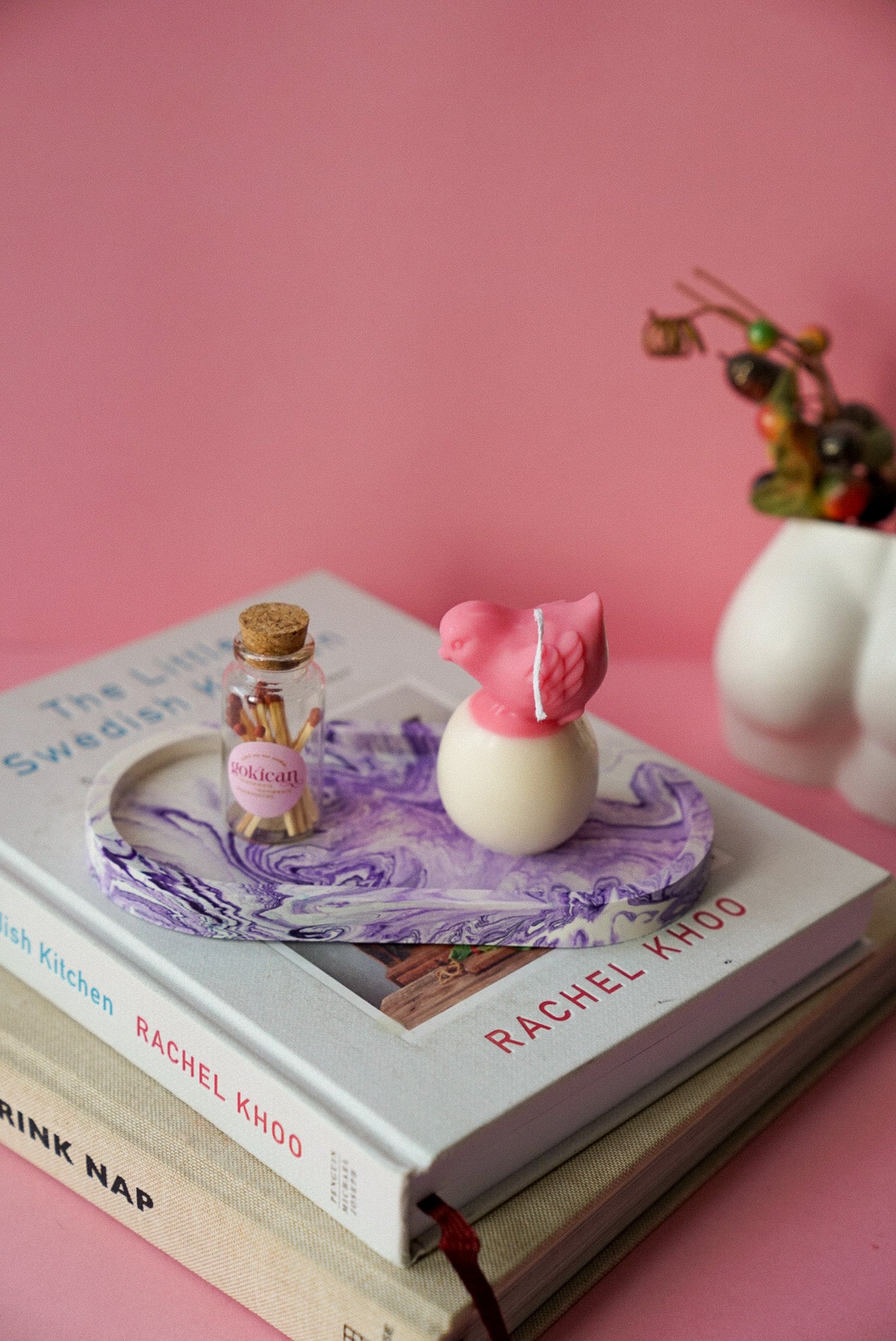 Baby Chick Easter Candle Set