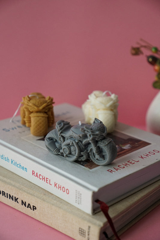 Motorcycle Soy Wax Candle