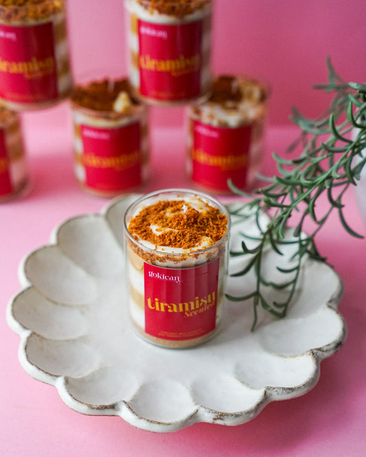Tiramisu Scented Layered Candle
