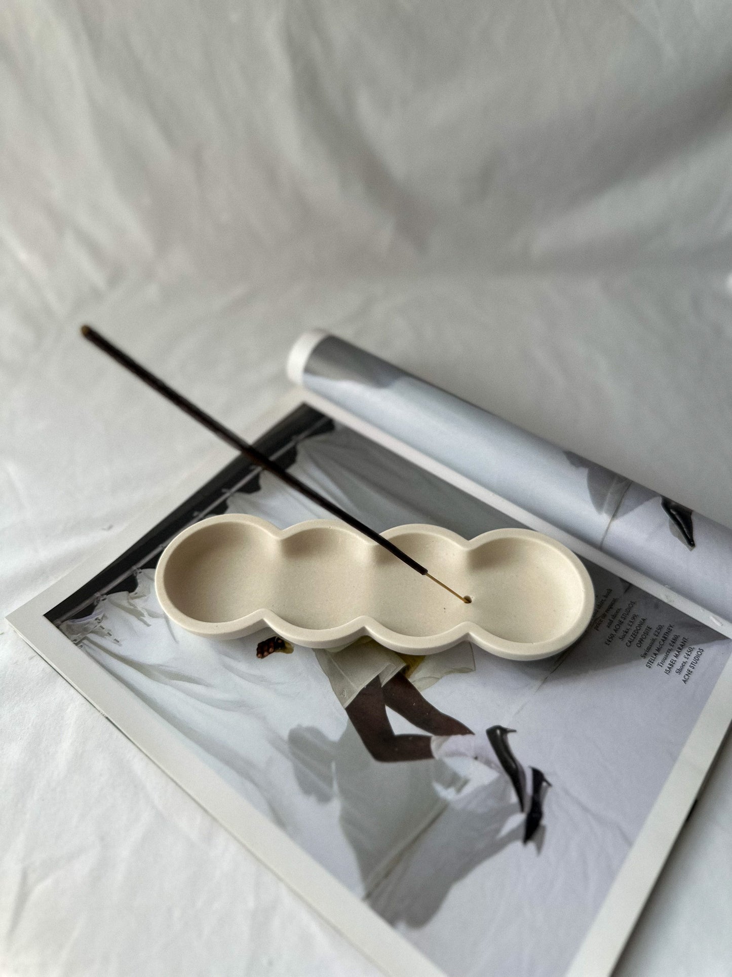 Wavy Bubble Incense Stick Holders