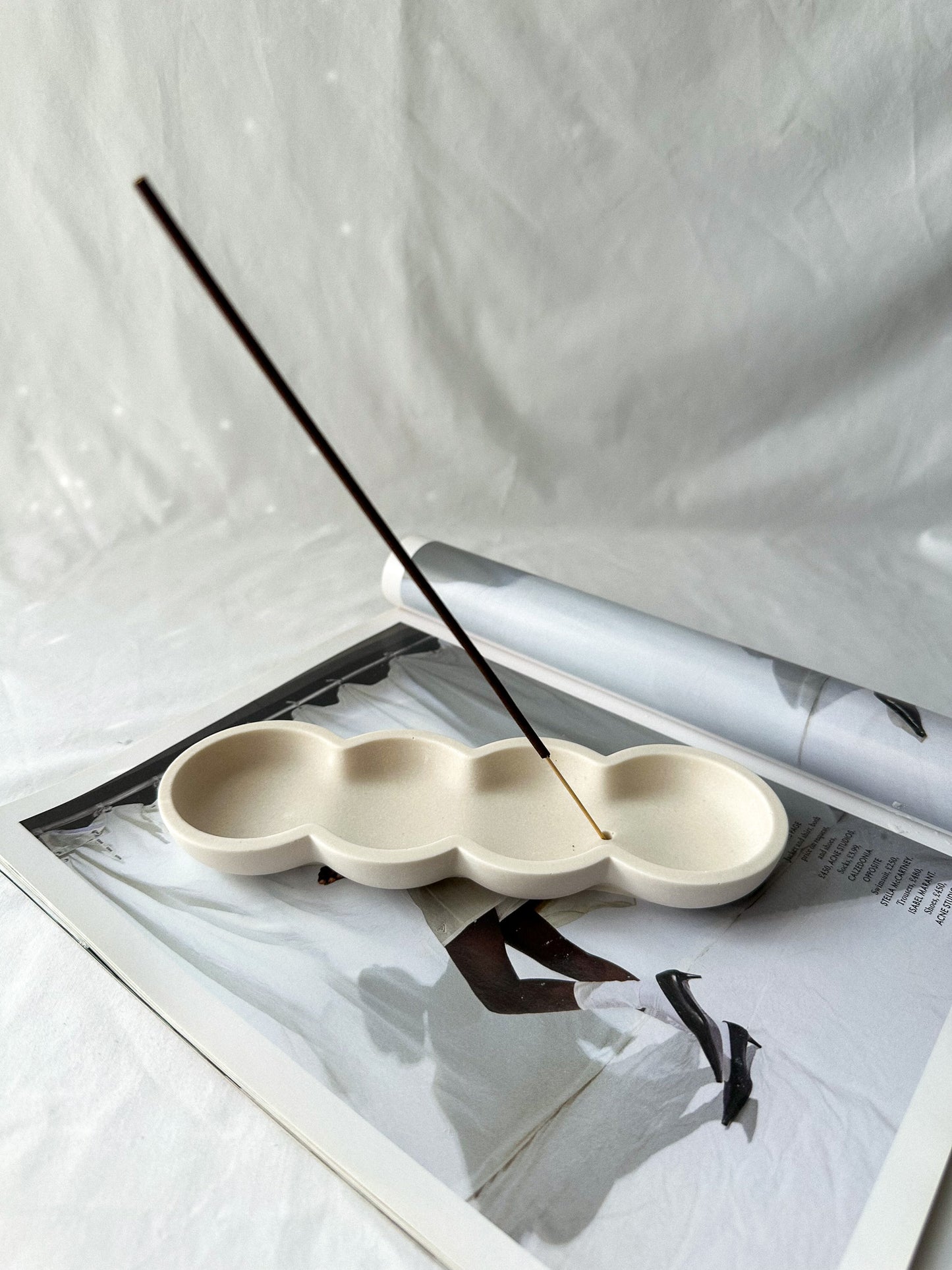 Wavy Bubble Incense Stick Holders