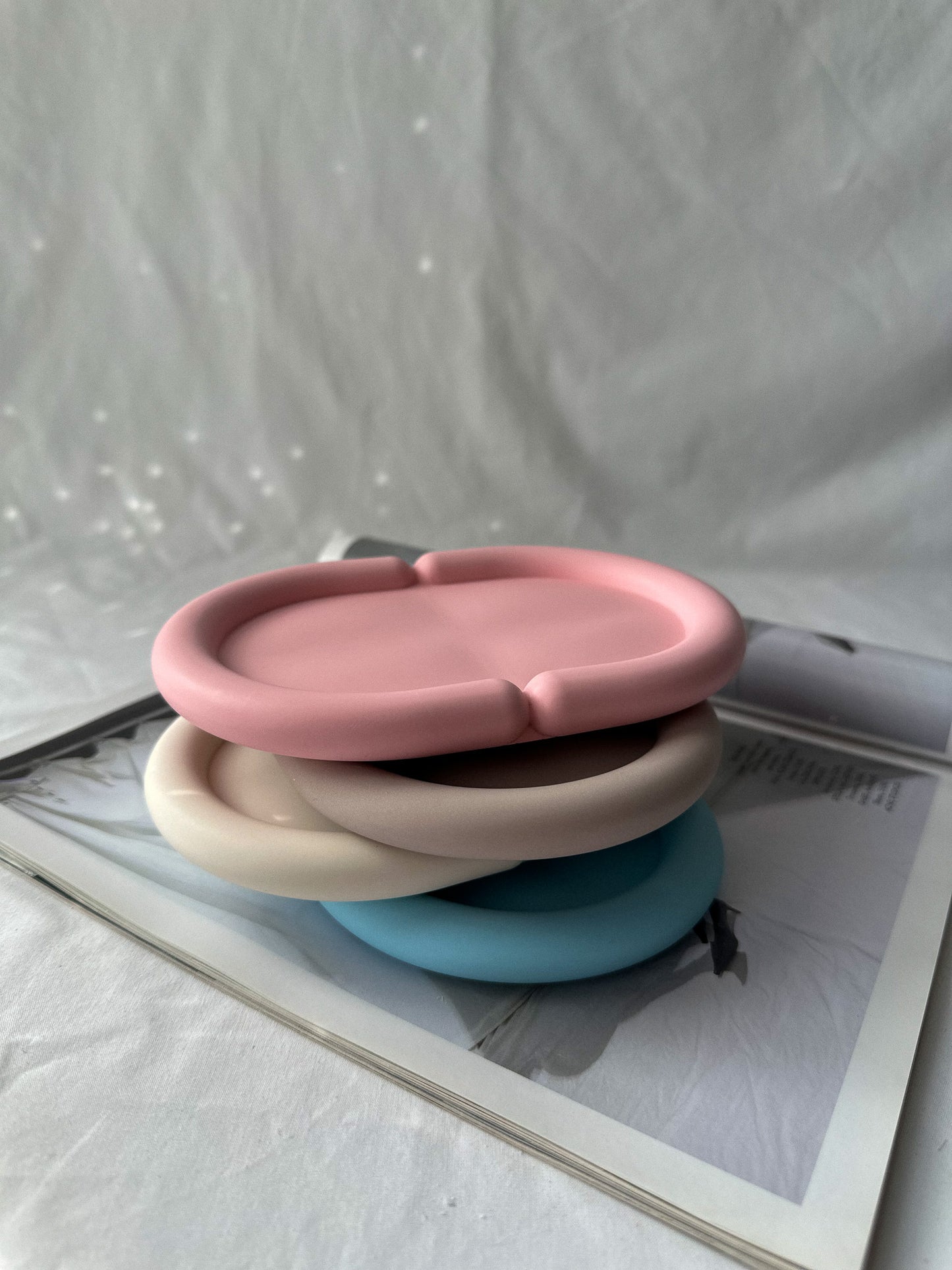Oval Curvy Jewellery Trays