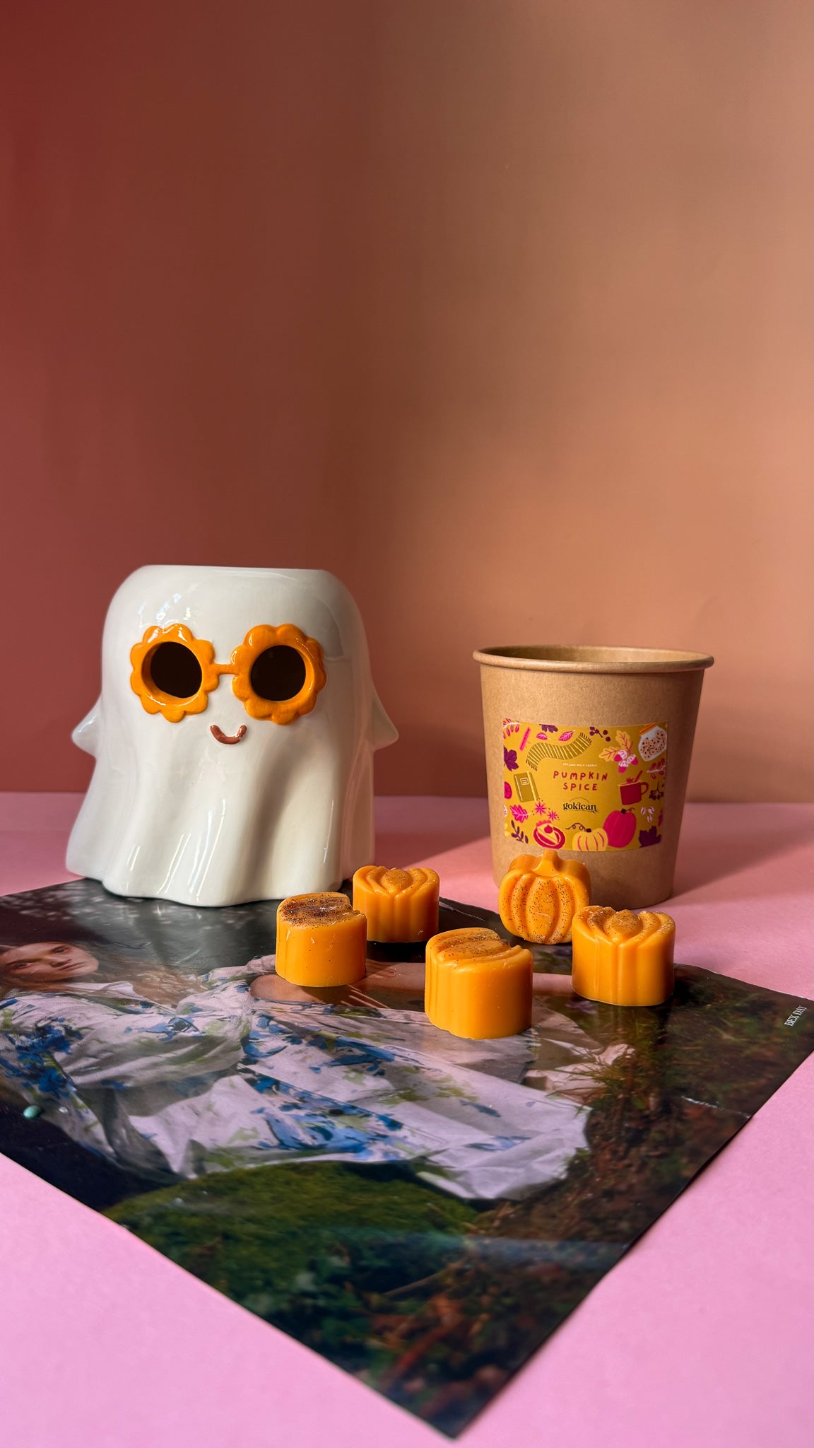 Pumpkin Shape Soy Wax Melts