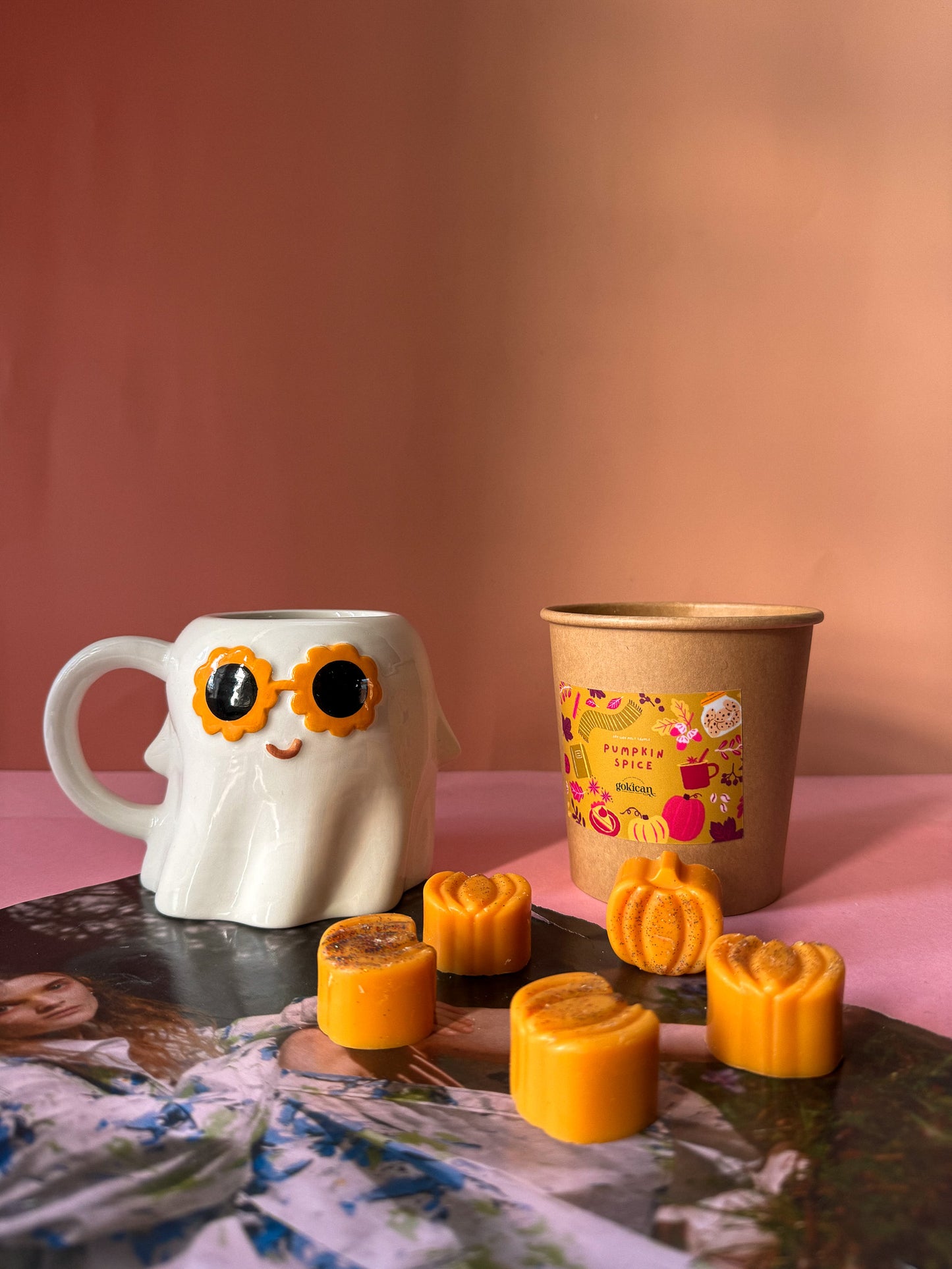 Pumpkin Shape Soy Wax Melts