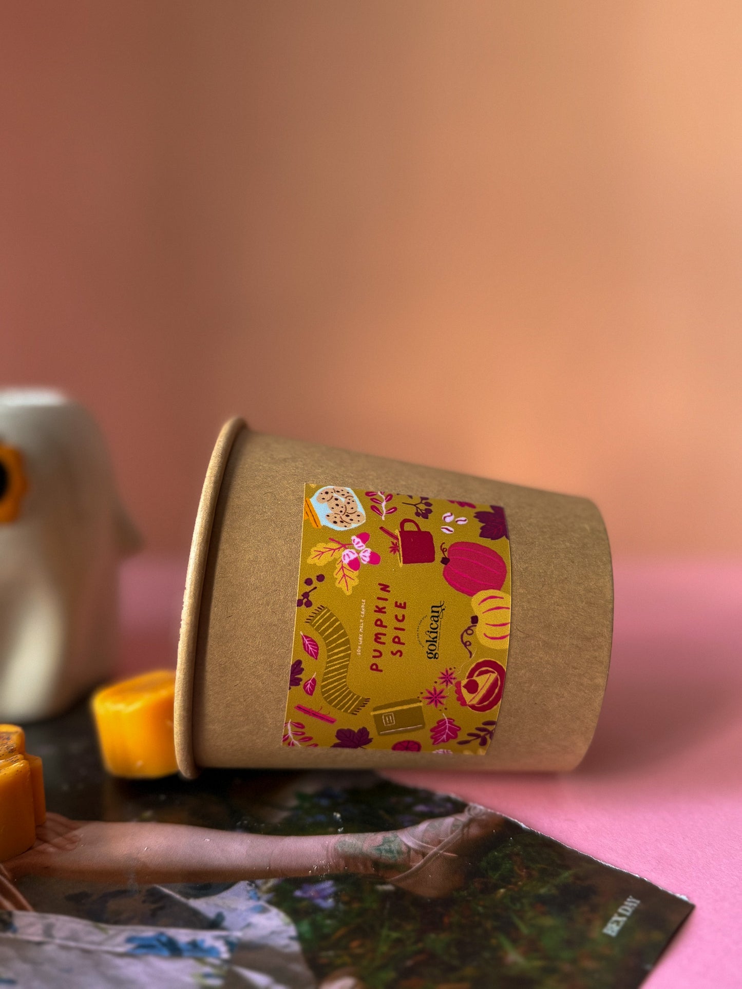 Pumpkin Shape Soy Wax Melts
