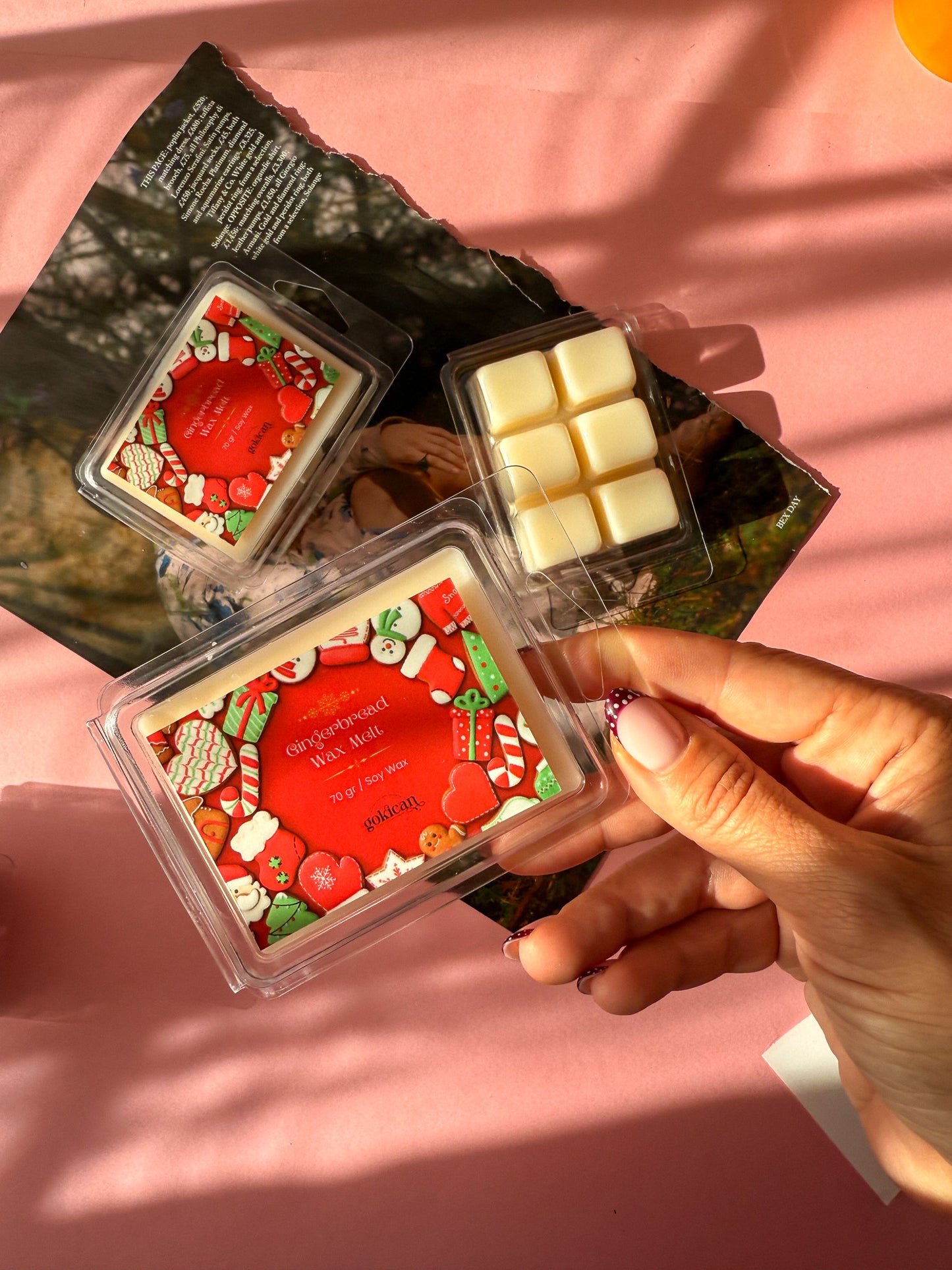 Gingerbread Scented Soy Wax Melts