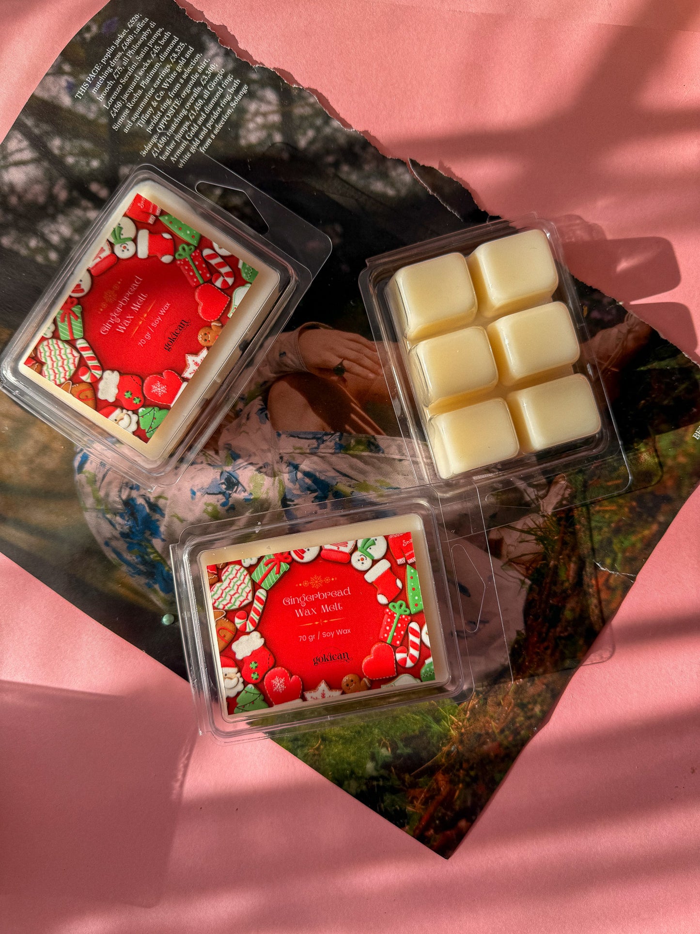 Gingerbread Scented Soy Wax Melts