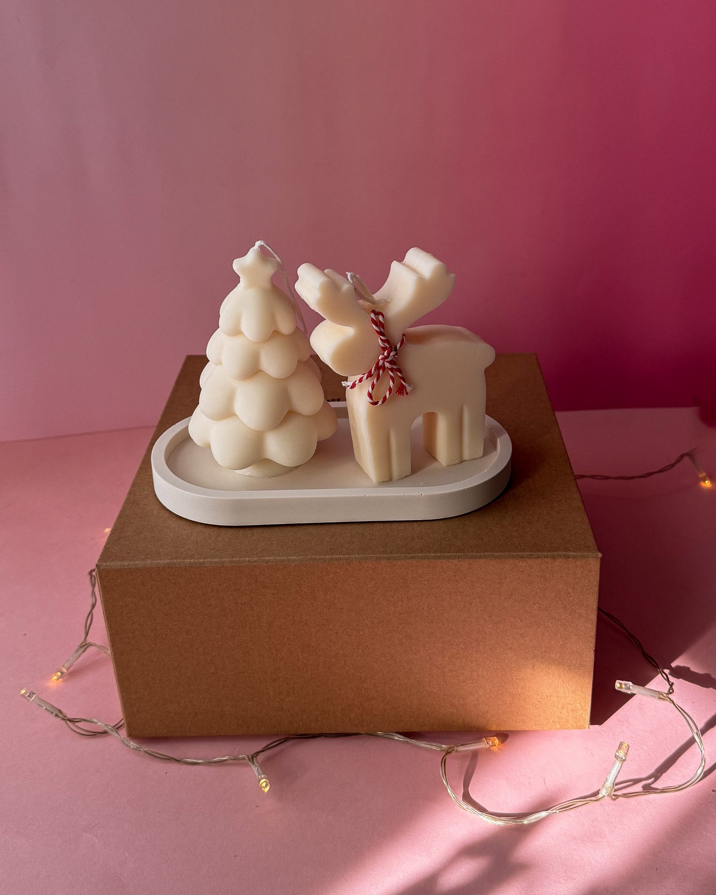 Reindeer and Christmas Tree Gift Set