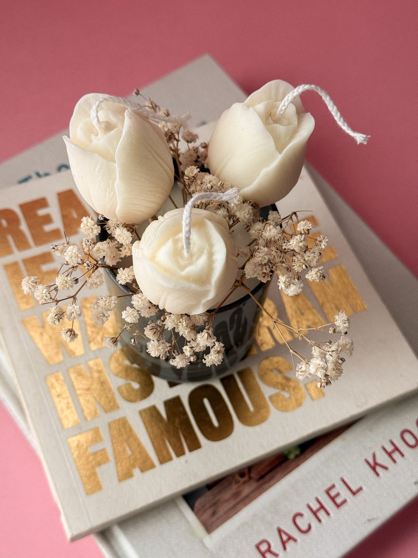 Tulip Garden in Grey