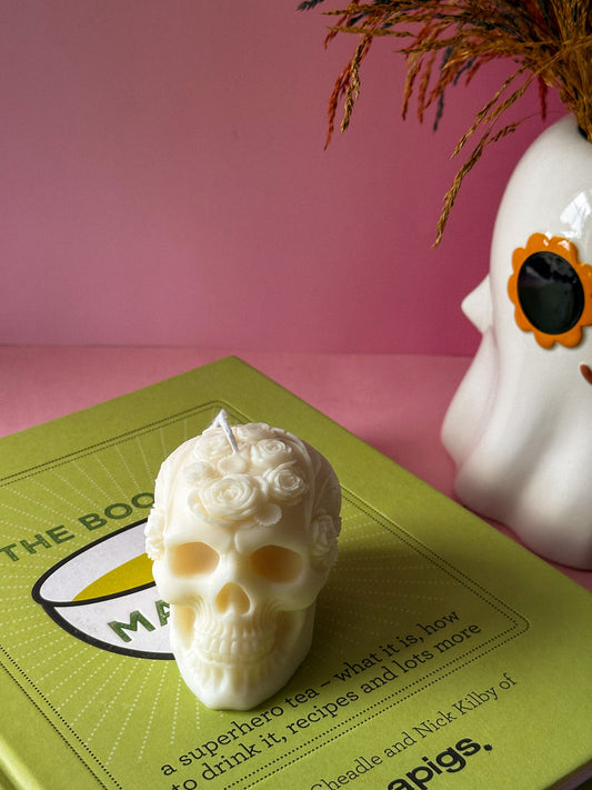 Wandering Spirit Skull Candle