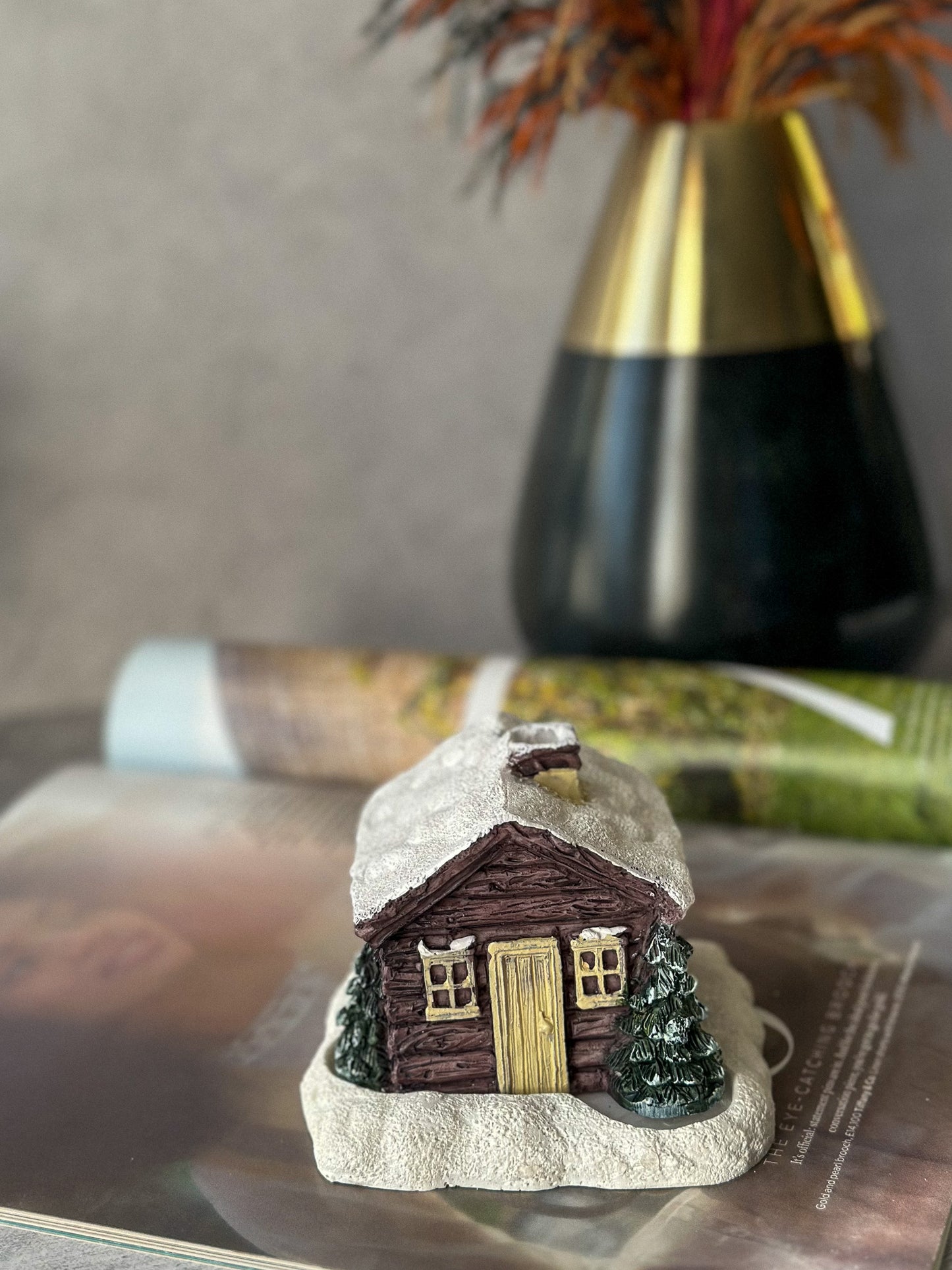 Cabin Incense Cone Burner
