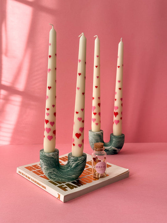 Marble U-Shape Double Holder